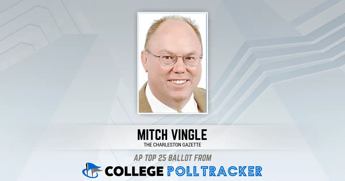 Mitch Vingle At College Poll Tracker